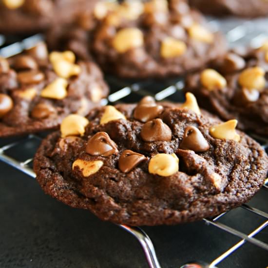 Peanut Butter Chocolate Brownie Coo - Recipe photo by Kleinworth &amp; Co