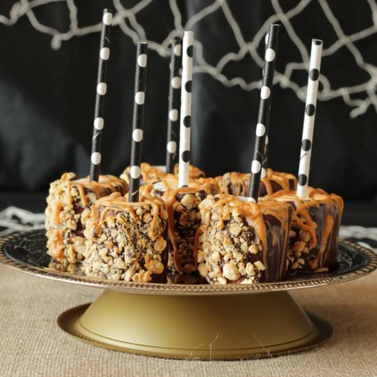 Rocky Road Marshmallow Pops - Recipe photo by spotofteadesigns