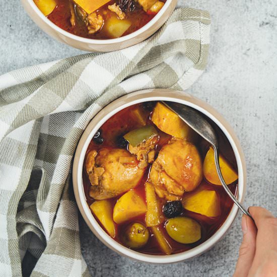Cuban Chicken Stew - Recipe photo by cookingtheglobe