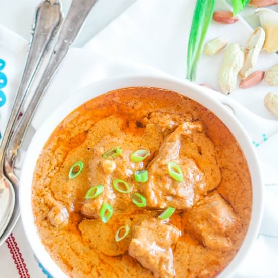 West African Peanut Soup (Maafe) - Recipe photo by shapeupafrican