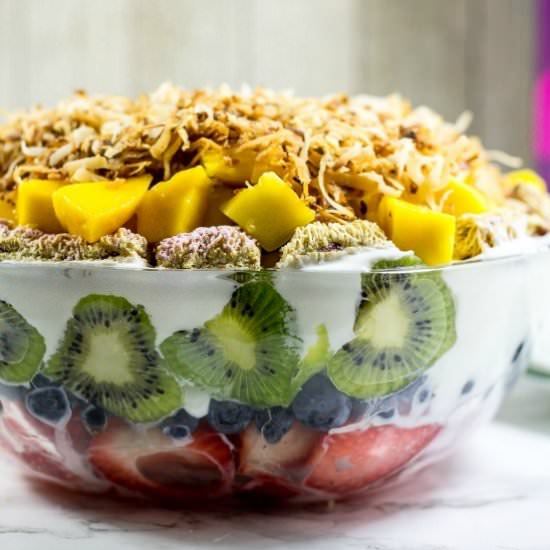 7 Layer Fruit Salad - Recipe photo by Precious Core