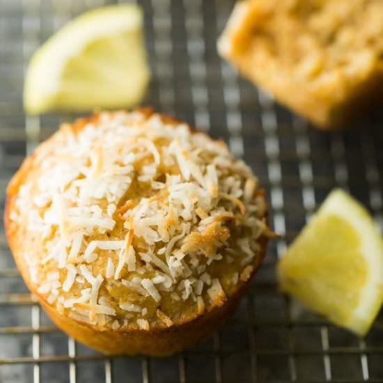 Lemon Chia Yogurt Muffins - Recipe photo by sweetpeasandsaffron