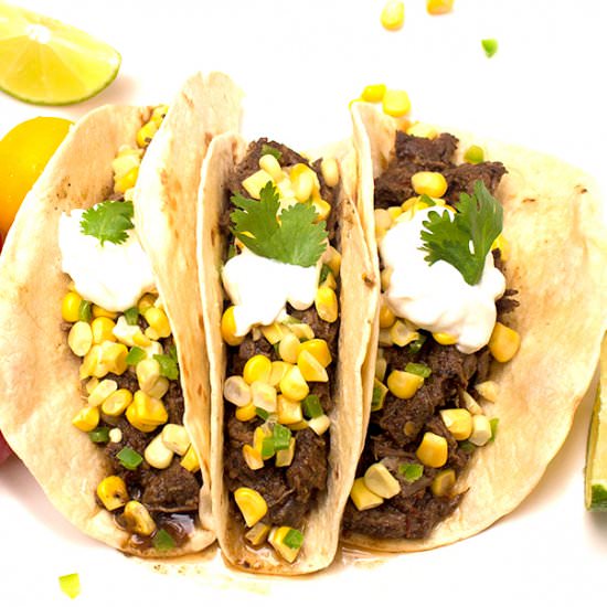 Better than Chipotle Beef Barbacoa - Recipe photo by On The Go Bites