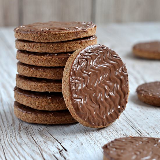 Chocolate Digestives - Recipe photo by bakingwithgranny