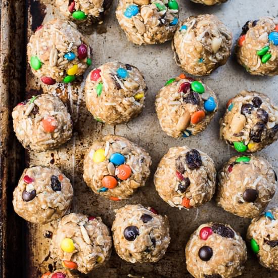 Healthy Trail Mix Bites - Recipe photo by The Endless Meal