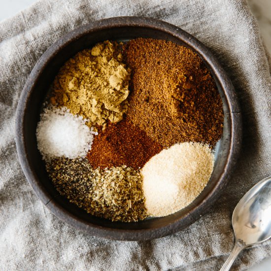 Homemade Taco Seasoning - Recipe photo by Downshiftology
