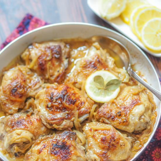 Senegalese Chicken Yassa - Recipe photo by shapeupafrican
