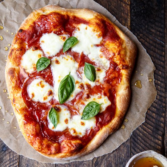 Spicy Honey Soppressata Pizza - Recipe photo by sharedappetite
