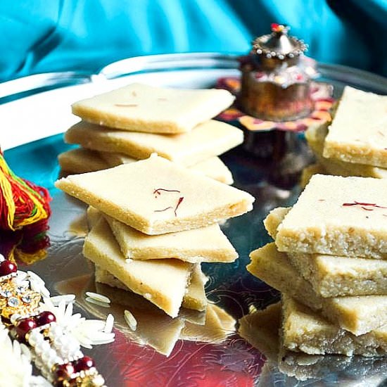 Quick Sugarfree Vegan Cashew Katli - Recipe photo by Mydaintysoulcurry