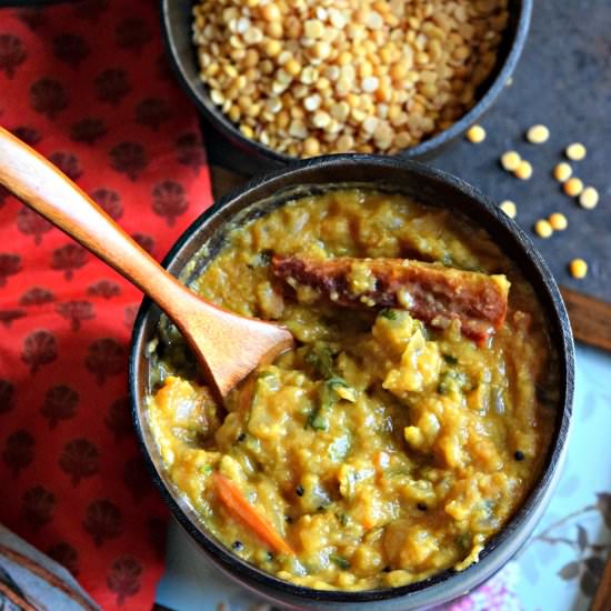 Radish & Lentil Stew - Recipe photo by Cookilicious