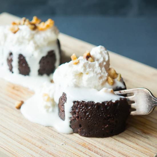 Pressure Cooker Choco Lava Cakes - Recipe photo by kitschen_cat