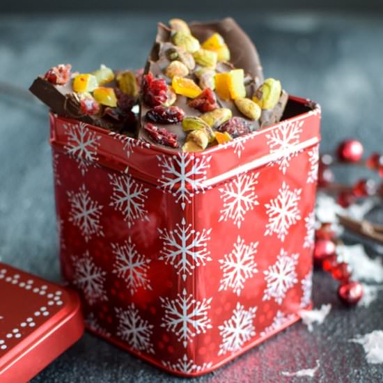 Dark Chocolate Bark - Recipe photo by foodiegirlchicago