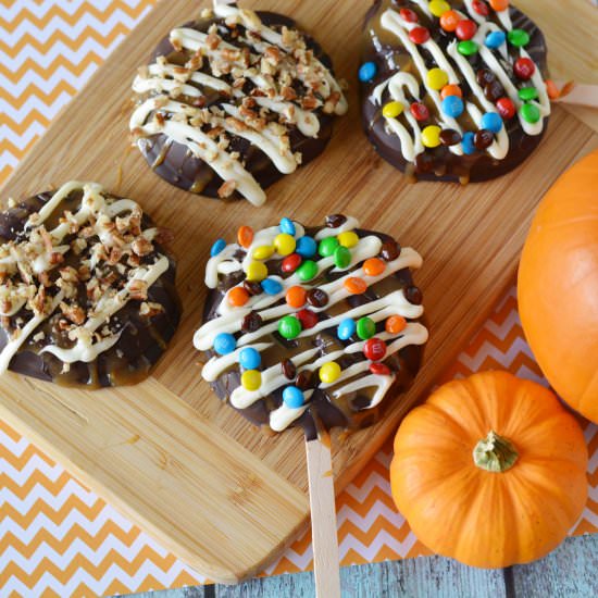 Chocolate Covered Apple Slices - Recipe photo by SheSaved