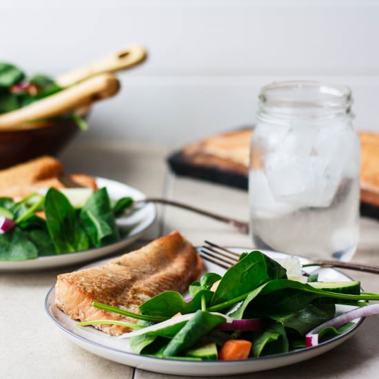 Maple & Rye Cedar-Planked Salmon - Recipe photo by thegreybell