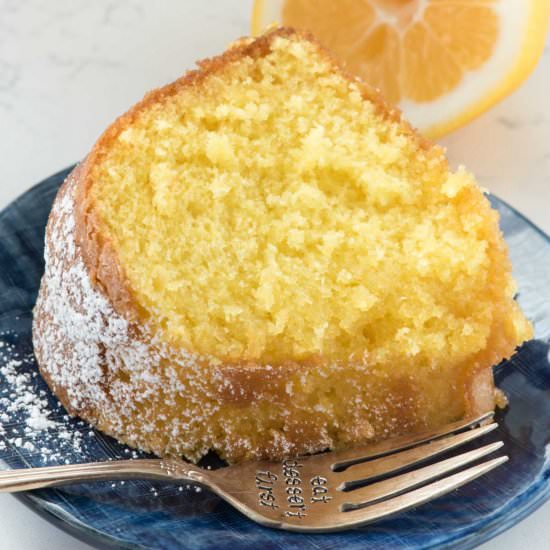 Lemon Butter Cake - Recipe photo by crazyforcrust