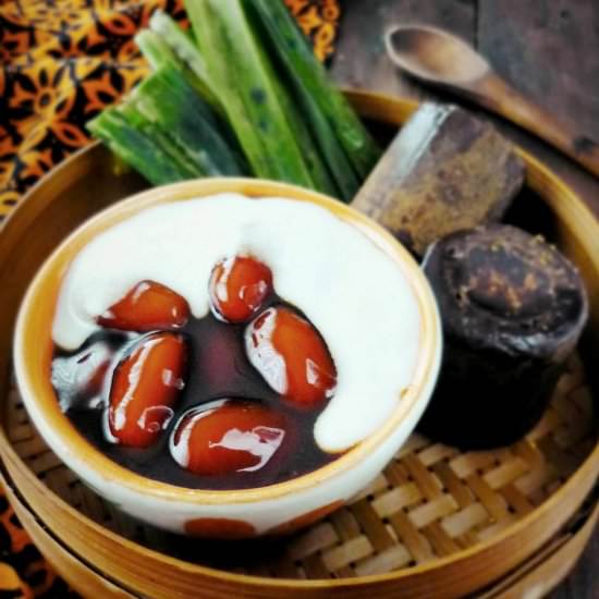 Pumpkin Tapioca Ball Sweet Porridge - Recipe photo by MyHomeDiaryinTurkey