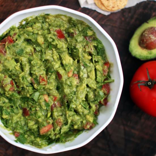 The Best Guacamole Ever - Recipe photo by Sneaky Mommies