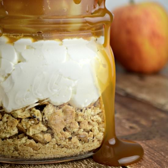 Caramel Apple Cheesecake Recipe - Recipe photo by SheSaved