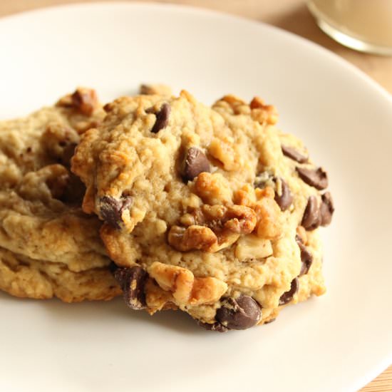 Vegan Levain Chocolate Chip Cookies - Recipe photo by kbaked