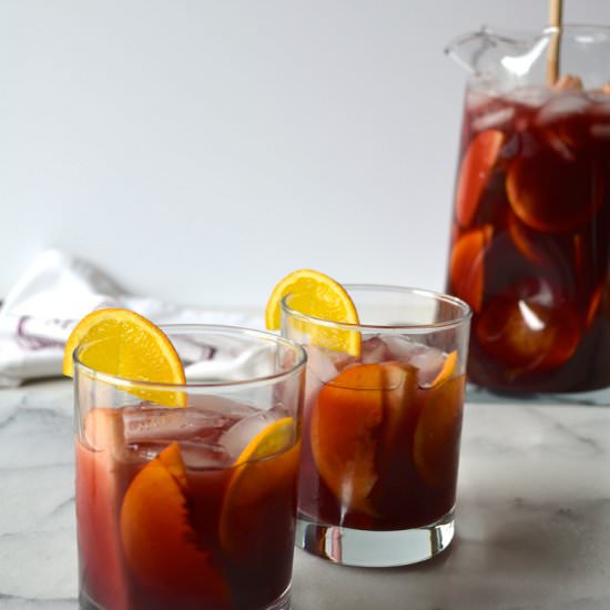 Spanish Sangría - Recipe photo by mama ia blog