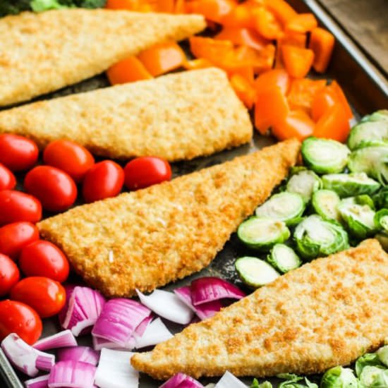 30-Minute One Pan Fish and Veggies - Recipe photo by jordansward