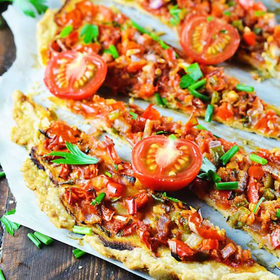 Spanish Tomato Tart - Recipe photo by lexibites