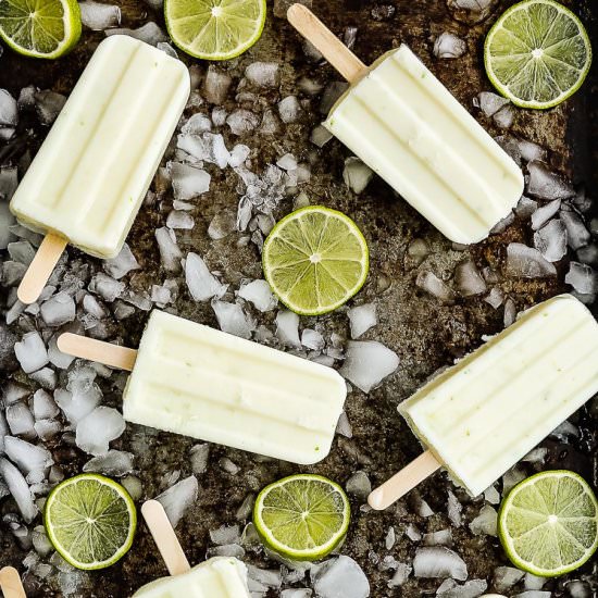 Easy Key Lime Popsicles - Recipe photo by Mommys Home Cooking