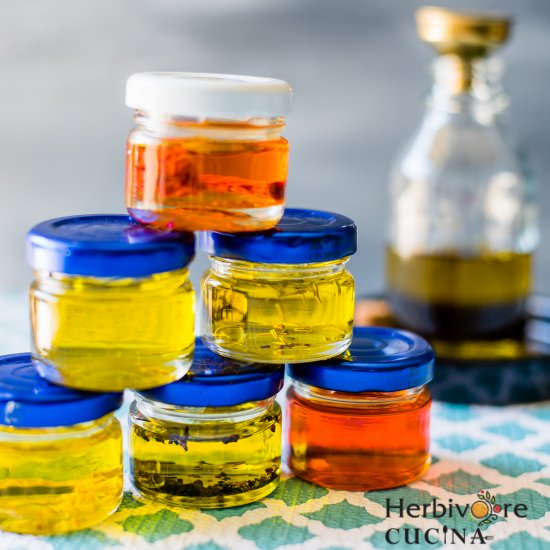 All about Infusing Olive Oil - Recipe photo by Herbivore Cucina
