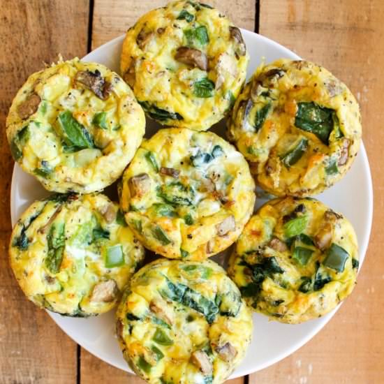 Asiago Egg Muffins - Recipe photo by jordansward