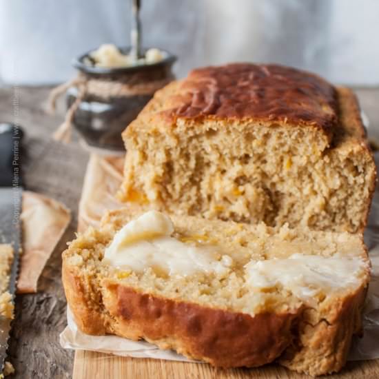 Peach Ale Breakfast Loaf - Recipe photo by Craft Beering