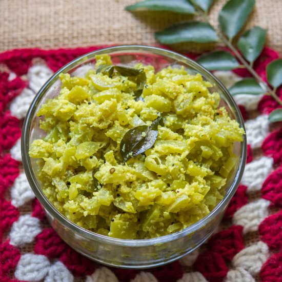 Padavalanga Thoran - Recipe photo by Palaharam