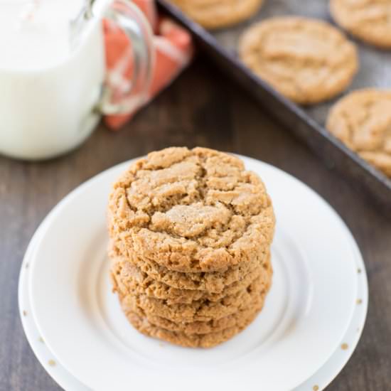 Flourless Peanut Butter Cookies - Recipe photo by Kristine Underwood