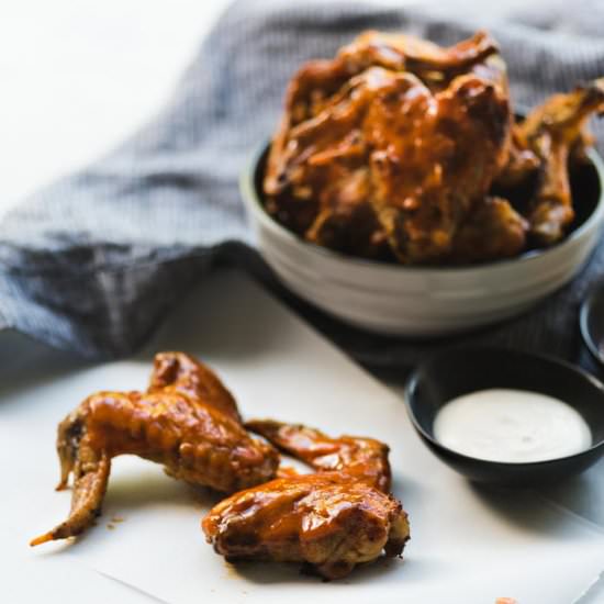 Slow Cooker Buffalo Wings - Recipe photo by RecipeLion