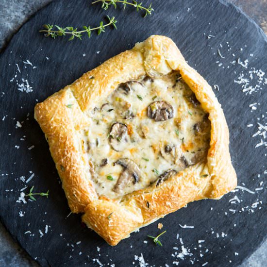 Mushroom and Leek Tart - Recipe photo by culinaryhill
