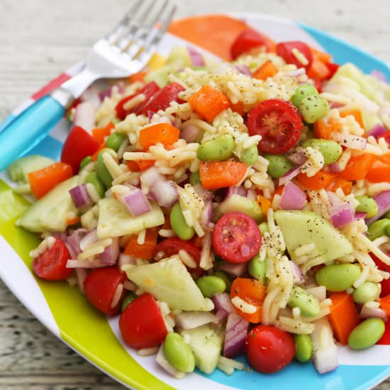 Rice and Vegetable Salad - Recipe photo by pipandebby