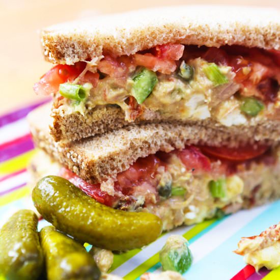 Tuna Salad Sandwiches - Recipe photo by pipandebby