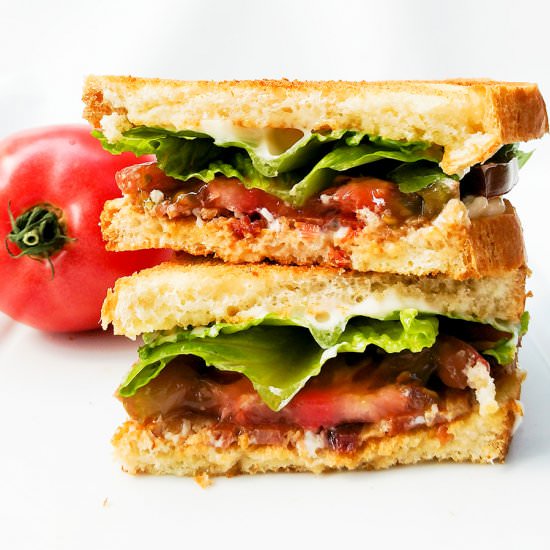 BLT Sandwich with a Twist - Recipe photo by On The Go Bites