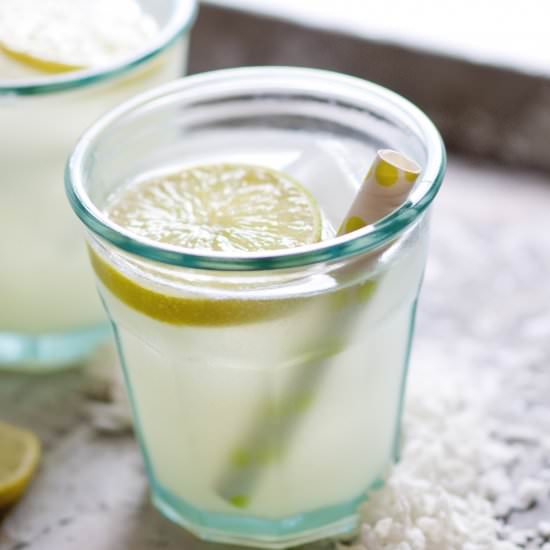 Toasted Coconut Limeade - Recipe photo by lakyn and judah