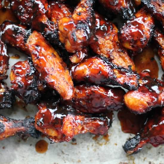 Dr Pepper Chicken Wings - Recipe photo by Buy This Cook That