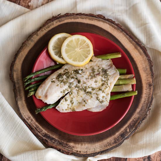Baked Tilapia Foil Packets - Recipe photo by mommity