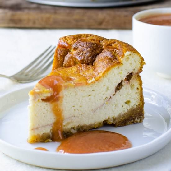 Mini Guava Ricotta Cheesecake - Recipe photo by garlic and zest