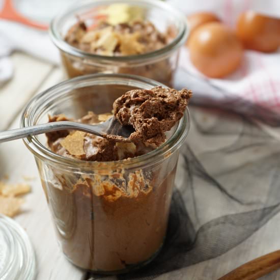 Mousse au chocolat - Recipe photo by Chataigne