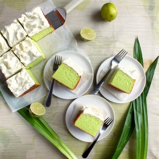Pandan Lime Snack Cake - Recipe photo by davebakes