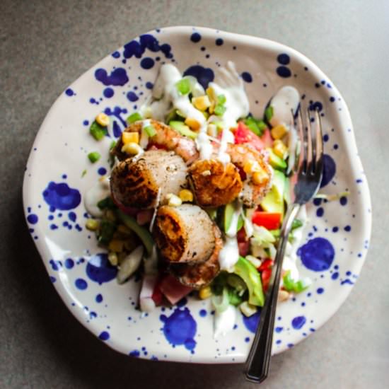 Cajun Seafood Salad - Recipe photo by Lisa G Cooks