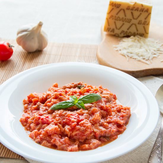 Tuscan Bread & Tomato Soup - Recipe photo by ItalianRecipeBook