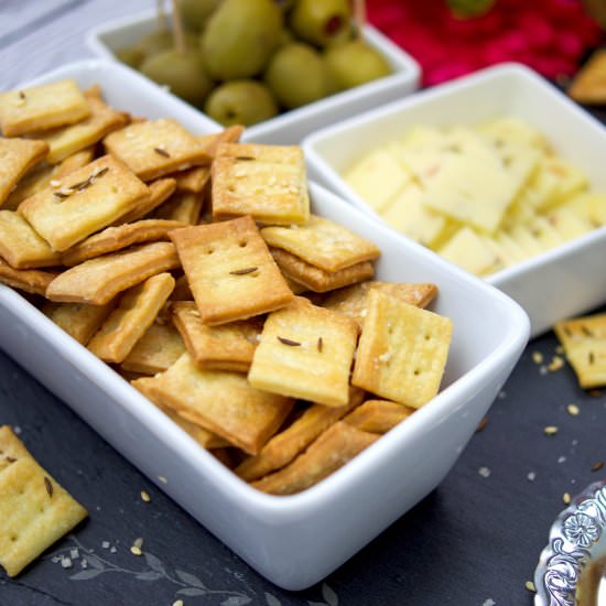 Homemade Saltine Crackers - Recipe photo by tiffanybendayan