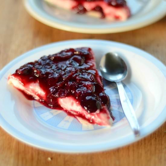 Cherry Cheesecake - Recipe photo by anthonysgoods