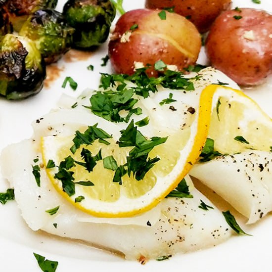 Secret Ingredient Baked Cod Recipe - Recipe photo by On The Go Bites