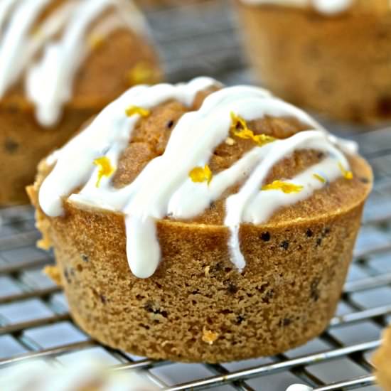 Lemon Chia Snack Muffins - Recipe photo by The Foodie Physician