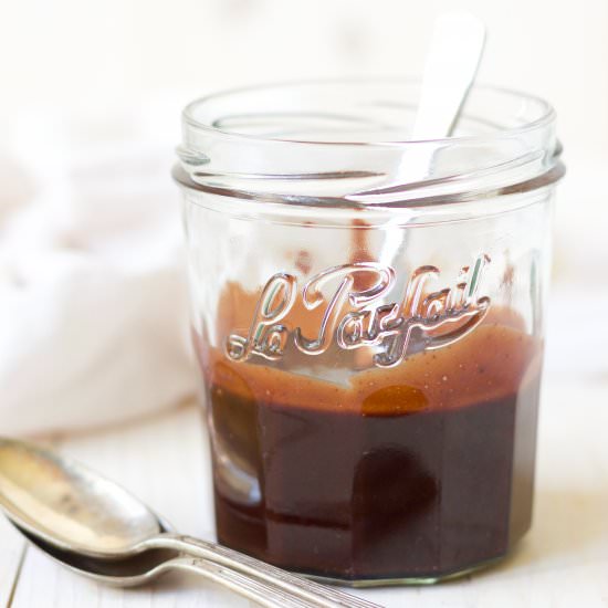 Real Food Chocolate Fudge Sauce - Recipe photo by recipestonourish